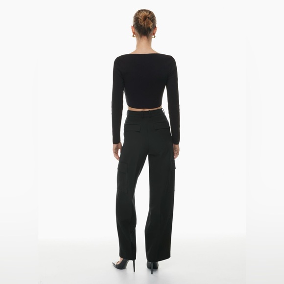 ARITZIA BABATON SCULPT KNIT LONG SLEEVE 🖤 - Picture 3 of 4